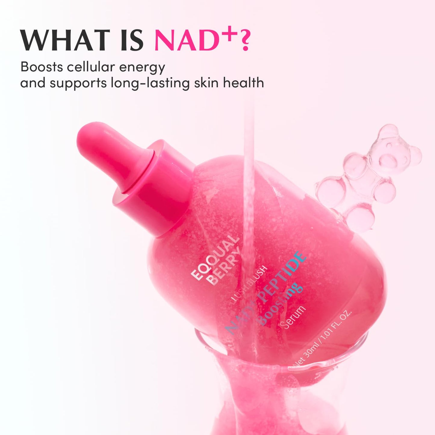 سيروم سموذي معزّز بالببتيدات و NAD+